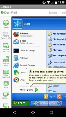 DeskRoll Remote Desktop android App screenshot 2