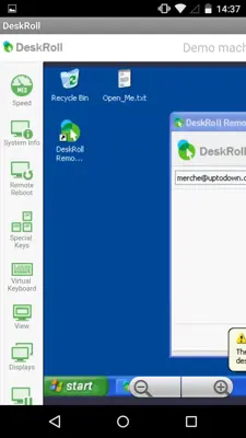 DeskRoll Remote Desktop android App screenshot 3